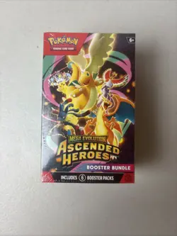 Pokemon TCG Mega Evolution Ascended Heroes Booster Bundle Sealed New - Image 1