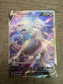 Mewtwo V Swsh229 Swsh: Sword & Shield Promo Cards Holo - Image 1