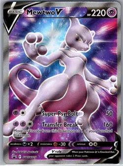 Mewtwo V SWSH229 SWSH: Sword & Shield Promo Cards - Pokemon Card - NM - Image 1
