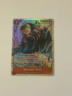 One Piece TCG - Roronoa Zoro EB04-007 SR Adventure On Kami's Island OP-15 - Image 1