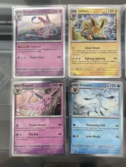 Pokemon Prismatic Cosmo Promo Cards (8) Mini Tin Evolutions Costco Pack - Image 2