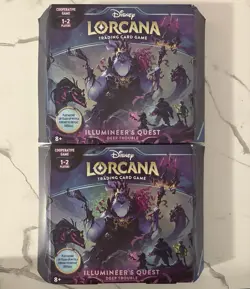 Disney Lorcana Illumineer's Quest Deep Trouble Kit x2 - Image 1