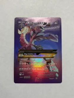 M Mewtwo EX Purple Foil Fan Art Card Hp750 Evolutions NM/M - Image 1