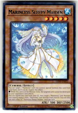 Marincess Sleepy Maiden - LED9-EN032 - Rare - 1st Edition Card - Image 1