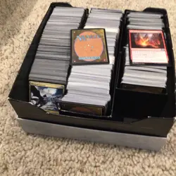 Box of Magic the Gathering Card Lot - Image 1