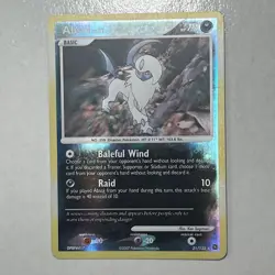 Pokemon TCG Secret Wonders ABSOL Reverse Holo Rare 21/132 LP Card 2007 - Image 1