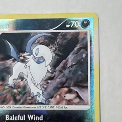 Pokemon TCG Secret Wonders ABSOL Reverse Holo Rare 21/132 LP Card 2007 - Image 3