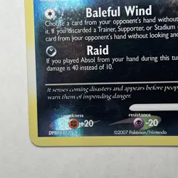 Pokemon TCG Secret Wonders ABSOL Reverse Holo Rare 21/132 LP Card 2007 - Image 5