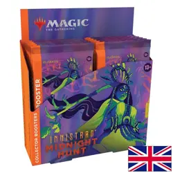 Magic The Gathering Innistrad Midnight Hunt 12 Collector Boosters Box NEW Eng - Image 1