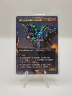 Green Goblin, Nemesis - 0023 - R - Borderless - Non-Foil - Spider-Man - NM/M - Image 1