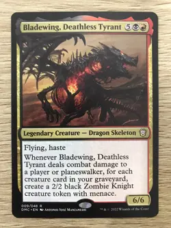 Bladewing Deathless Tyrant MTG Magic the Gathering Card NM Mint Dominaria DMC - Image 1