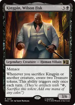 Kingpin, Wilson Fisk [Marvel Super Heroes Commander] Foil Near Mint - Image 1