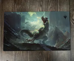 Ghalta, Primal Hunger MTG Playmat Trading Card Game Mat TCG CCG Table Mouse Pad - Image 1