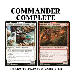 Ardenn, Intrepid Archaeologist and Rograkh, Son of Rohgahh Magic Commander Deck - Image 1