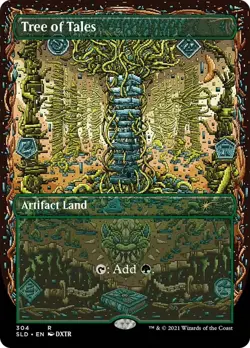 Tree of Tales (Secret Lair) FOIL Promo NM Artifact Rare MAGIC MTG CARD ABUGames - Image 1