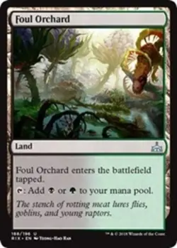 Rivals of Ixalan - Foul Orchard - Foil - Image 1