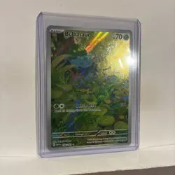 Pokemon Bulbasaur Illustration Rare SV 151 166/165 - Image 5