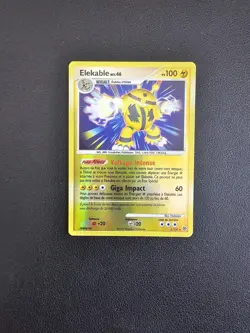 Carte Pokemon Elekable 3/130 Holo Reverse Diamant Et Perle FR NM - Image 1