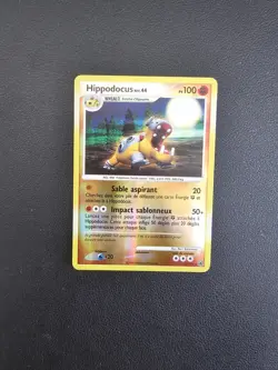 Carte pokemon Hippodocus 21/100 Rare Reverse DP Aube Majestueuse NM - Image 1