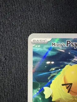 Pokemon TCG Misty's Psyduck Holo Destined Rivals 193/182 Holofoil NM - Image 2