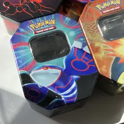 EMPTY Pokemon TCG Big Tins x 4 Modern/ Vintage HGSS, Phantasmal, Azure, Destined - Image 3