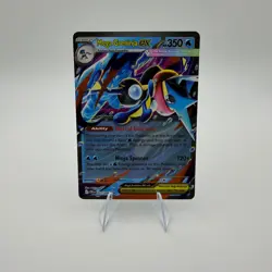 Mega Greninja ex 022/086 Double Rare ME04: Chaos Rising Pokemon Near Mint - Image 1