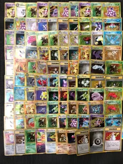 Pokemon Japanese Vintage Holo Lot 100 Card Old Back Gyarados Scizor Articuno - Image 1