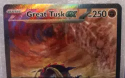 246/198 Great Tusk ex Holo Special Illustration Secret Rare Pokemon - Image 2