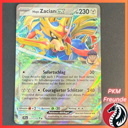 Hops Zacian EX 111/159 JGT 🟢NM 🇩🇪Deutsch Pokemon Reisegefahrten - Image 1