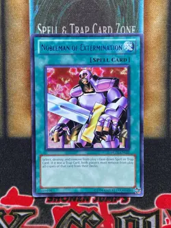 Yugioh Nobleman Of Extermination DL11-EN015 Duelist League Promo Rare NM BLUE - Image 1