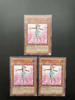 Yugioh Cyber Tutu EOJ-EN005 Mixed Editions Common LP X3 - Image 1