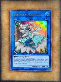 Yugioh Trickstar Divaridis SAST-EN049 Ultra Rare 1st Ed NM - Image 1