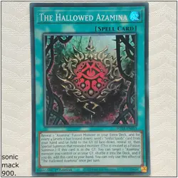 The Hallowed Azamina - ROTA-EN053 - Super Rare 1st Edition Yugioh - Image 1
