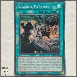Azamina Debtors - ROTA-EN054 - Super Rare 1st Edition Yugioh - Image 1