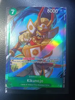 One Piece Kikunojo SR EB04-012 (Alternate Art) The Azure Sea's Seven Foil💎📈💎 - Image 1