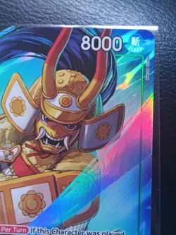 One Piece Kikunojo SR EB04-012 (Alternate Art) The Azure Sea's Seven Foil💎📈💎 - Image 3