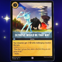 Olympus Would Be That Way - Common - Disney Lorcana Into the Inklands #197/204 - Image 1