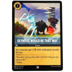 Olympus Would Be That Way - Common - Disney Lorcana Into the Inklands #197/204 - Image 2