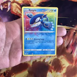 Kyogre 021/072 Amazing Rare Shining Fates Pokemon Near Mint NM (4) - Image 1