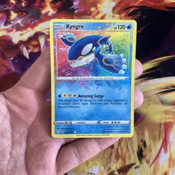 Kyogre 021/072 Amazing Rare Shining Fates Pokemon Near Mint NM (3) - Image 1