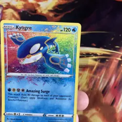 Kyogre 021/072 Amazing Rare Shining Fates Pokemon Near Mint NM (1) - Image 3