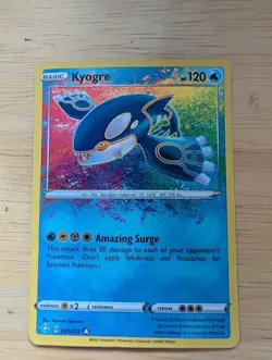 Kyogre 021/072 - Amazing Rare - Shining Fates Pokemon TCG - NM - Image 1