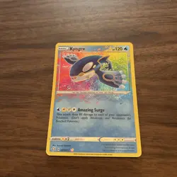 Pokemon TCG: 2021 Shining Fates Amazing Rare Kyogre (021/072) NM! - Image 1