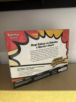Pokemon TCG Mega Evolution Ascended Heroes Mega Emboar Ex Box New Sealed FAST🚚✅ - Image 2