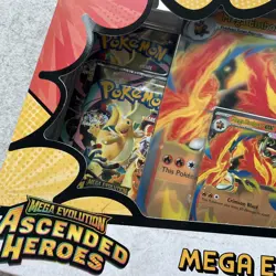 Pokemon TCG Mega Evolution Ascended Heroes Mega Emboar Ex Box New Sealed FAST🚚✅ - Image 3