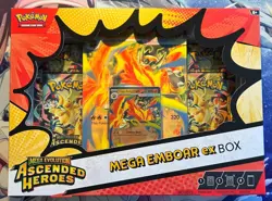 Pokemon TCG: Mega Evolution Ascended Heroes Mega Emboar Ex Box x6 - New & Sealed - Image 4