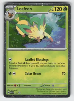 Leafeon - (Cosmos Holo) 170 NM Holo SVP SV: Scarlet & Violet Promo Cards 03 - Image 1