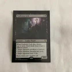 Vindictive Lich Commander 2017 Regular (21/309) MTG - NM - Image 3