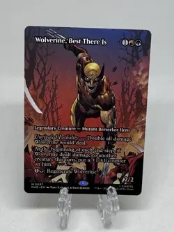 MtG Marvel Heroes Wolverine, Best There Is (Borderless) Regular #0097 NM - Image 1
