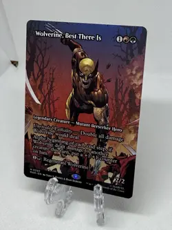 MtG Marvel Heroes Wolverine, Best There Is (Borderless) Regular #0097 NM - Image 3